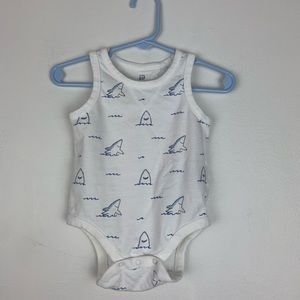 Baby GAP | Swimming Shark Onesie Tank